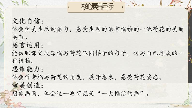 【核心素养-任务型】3《荷花》课件+教案+音视频素材+课文朗读02