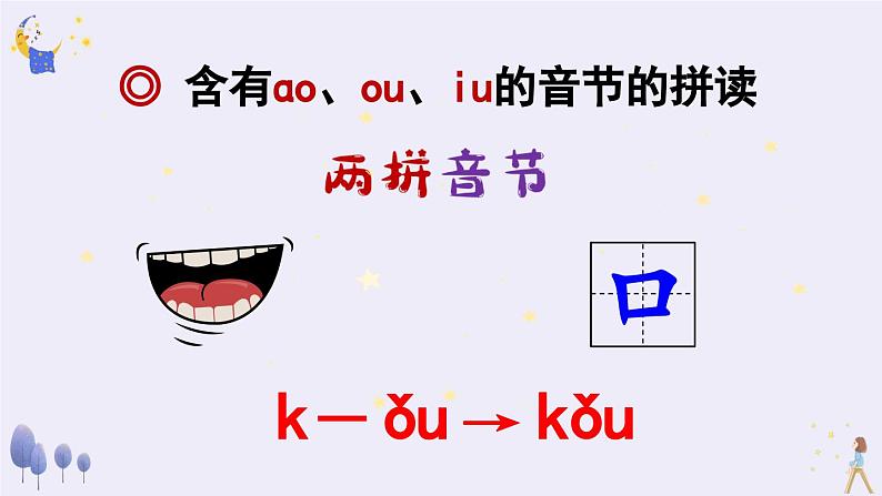 《ao ou iu》精品课件（第二课时）第3页