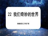 【核心素养-任务型】22《我们奇妙的世界》课件+教案+音视频素材+课文朗读