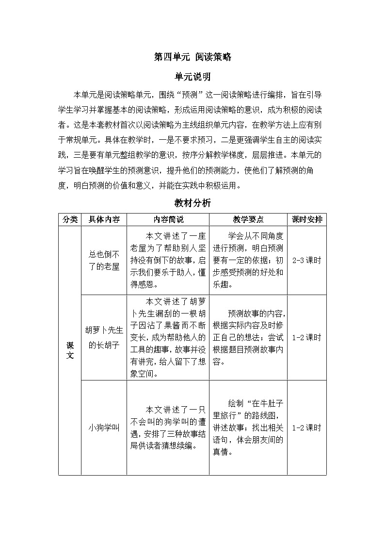 《总也倒不了的老屋》精品教案（第一课时）01