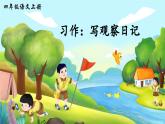 《习作：写观察日记》精品课件