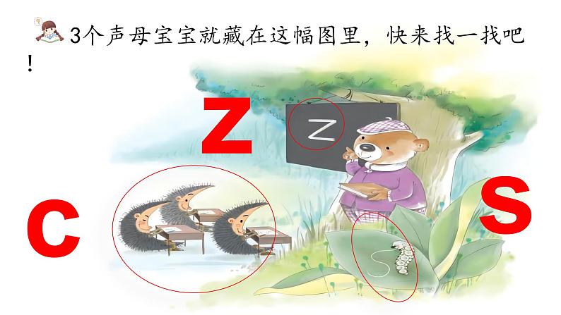 汉语拼音7《z c s》课件PPT+教案+音视频素材04