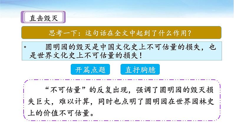 《圆明园的毁灭》名师课件（第二课时）第6页