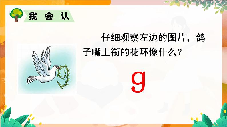 部编版（2024）语文一年级上册 第三单元 汉语拼音 拼音5  g k h PPT课件第5页