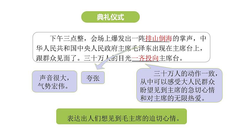 六年级上册语文课件-第2单元7《开国大典》课时2 人教部编版 (共27张PPT)第7页