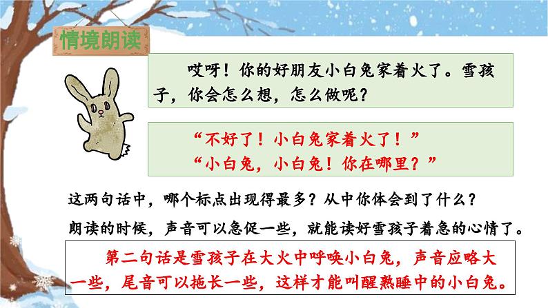 《雪孩子》教学课件（第二课时）第6页