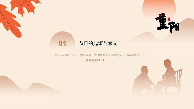 中小学重阳节主题班会PPT第3页