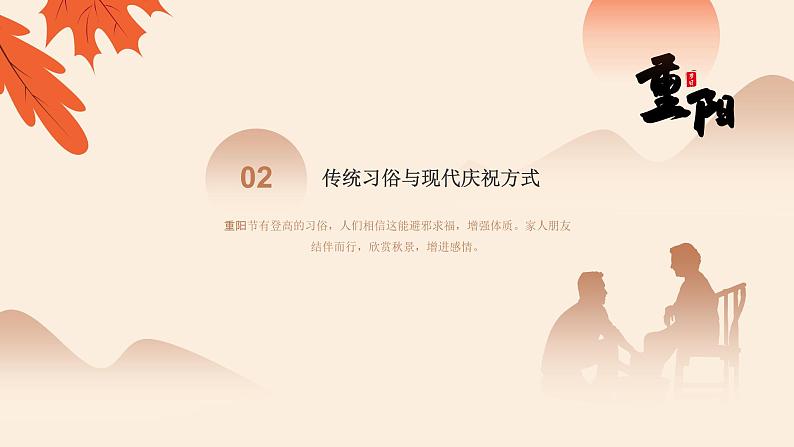 中小学重阳节主题班会PPT第6页