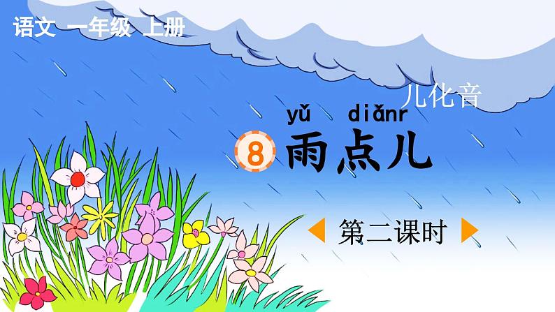 《雨点儿》优质课件（第二课时）第1页