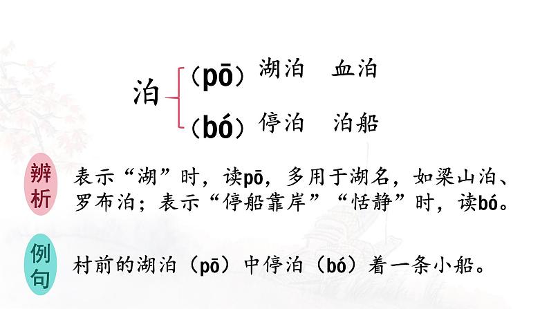 第21课 《古诗词三首》 -2024-2025学年五年级语文上册同步精品课件（统编版）第7页