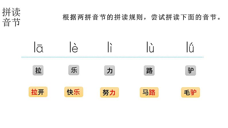 小学语文新部编版一年级上册 第二单元第四课《d t n l》第二课时教学课件（2024秋）第7页