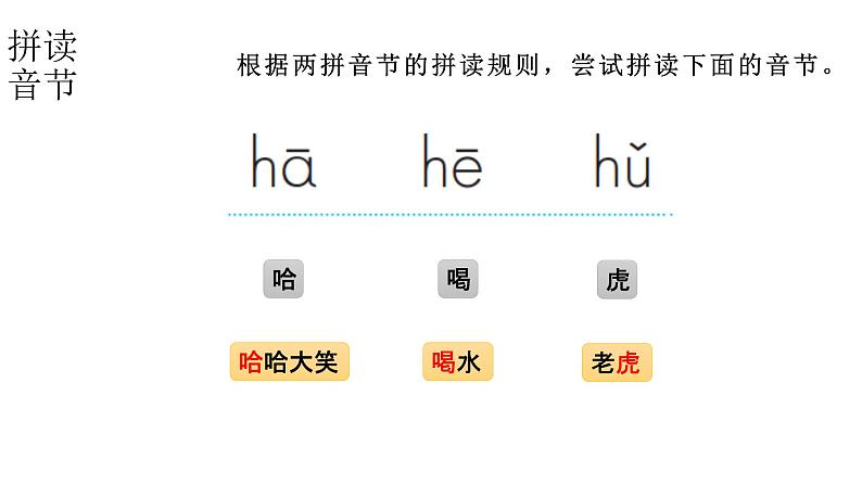 小学语文新部编版一年级上册 第三单元第五课《g k h》第二课时教学课件（2024秋）第6页