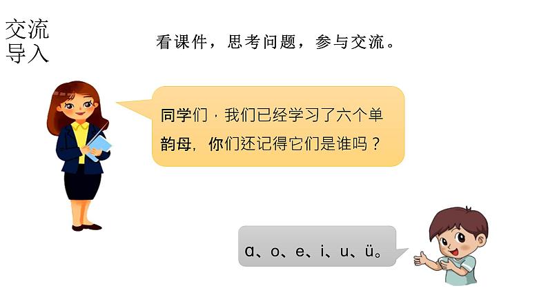 小学语文新部编版一年级上册 第三单元第六课《 j q x》第一课时教学课件（2024秋）第2页