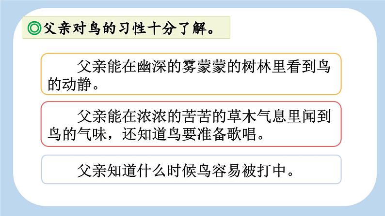 《父亲、树林和鸟》新课标课件（第二课时）第5页