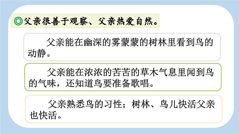 《父亲、树林和鸟》新课标课件（第二课时）第6页