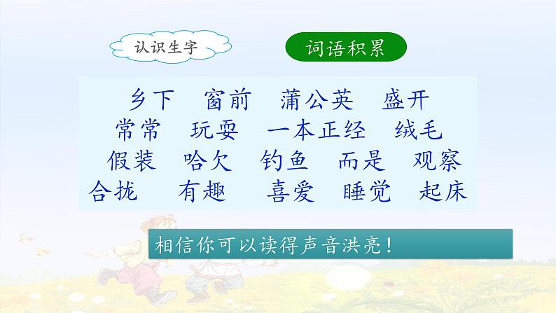 《金色的草地》名师课件（第一课时）第7页