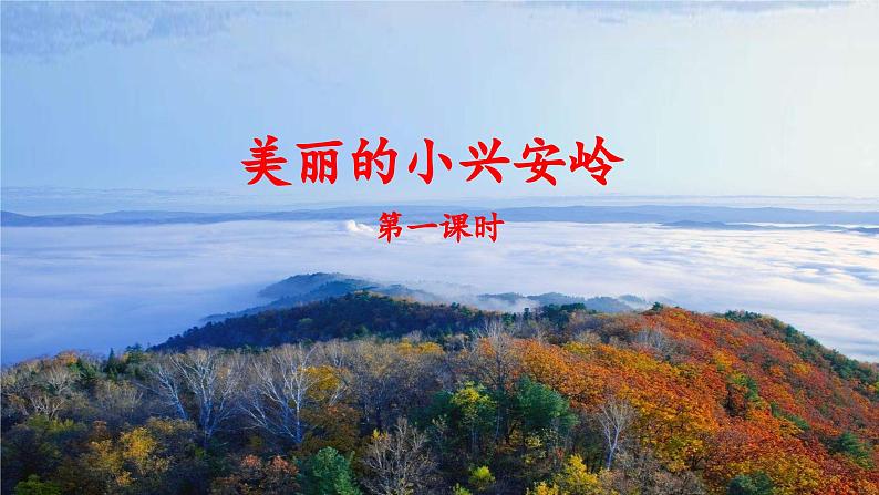 《美丽的小兴安岭》名师课件（第一课时）第1页