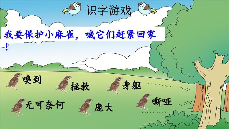 《麻雀》优选课件（第一课时）第7页