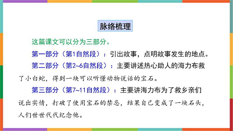 统编版（2024）五年级语文上册9猎人海力布课件1第3页