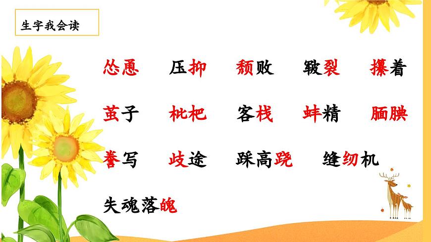 五上语文《第六单元复习课》名师教学课件第4页