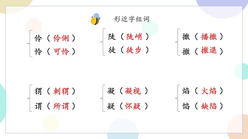 五上语文《第八单元复习》名师教学课件第6页