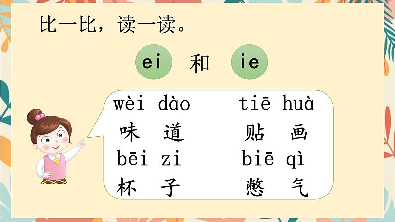 2024年秋一年级上册12 ie üe er 课件第3页