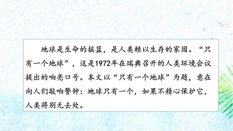 统编版（2024）六年级语文上册19只有一个地球课件2第4页