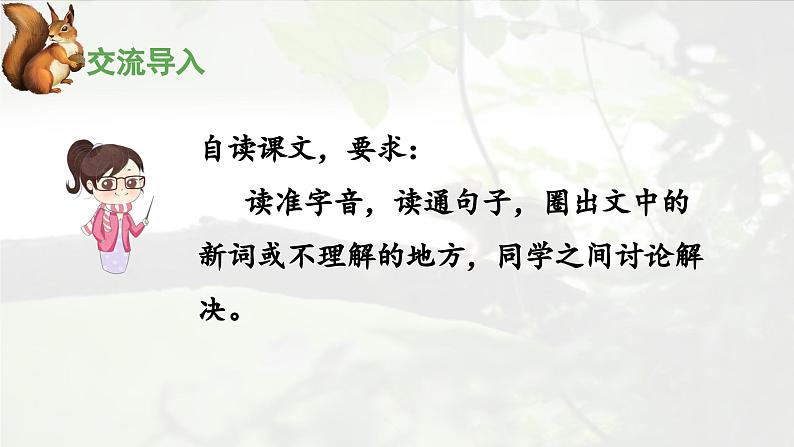 《松鼠》优秀课件（第一课时）第4页