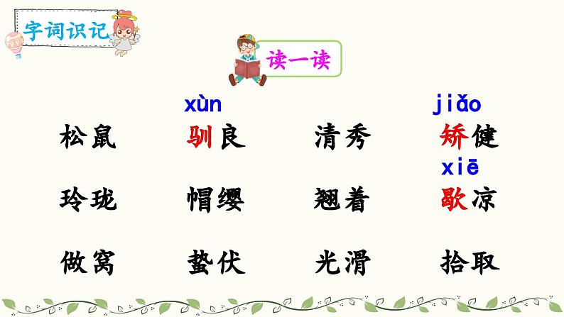 《松鼠》教学课件2（第一课时）第4页