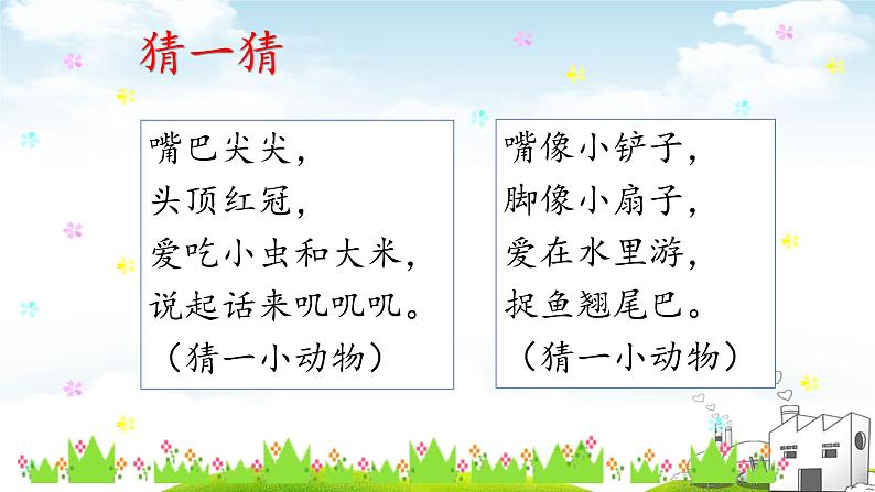 《小公鸡和小鸭子》PPT1第1页