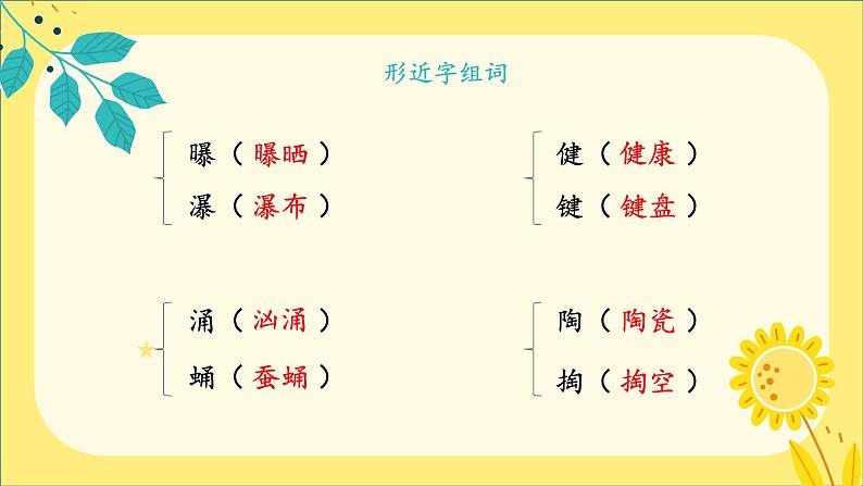 六上语文《第七单元复习》名师教学课件第6页