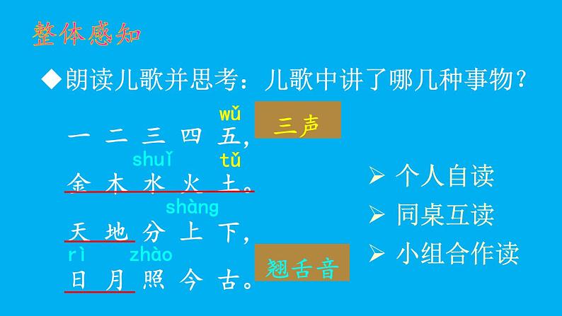 小学语文新部编版一年级上册第一单元第二课《金木水火土》作业课件（2024秋）08