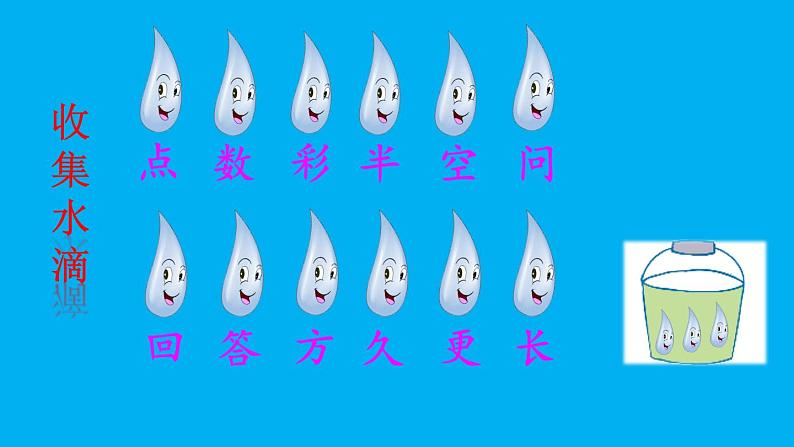 小学语文新部编版一年级上册第八单元第十课《雨点儿》作业课件（2024秋）08