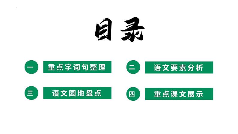 五年级语文上册 第一单元复习 （课件）2024-2025学年第一学期期中期末复习系列（统编版）第2页