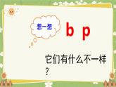 语文统编版（2024）一年级上册b p m f 课件