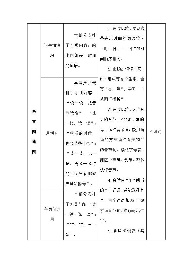语文统编版（2024）一年级上册汉语拼音10 ɑi ei ui（教案）第3页