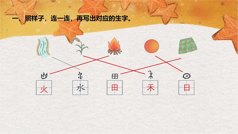 部编版（2024秋）语文一年级上册 第一单元 识字-4.日月山川课件第2页