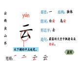 小学语文新部编版一年级上册第六单元《识字》生字教学课件（2024秋）