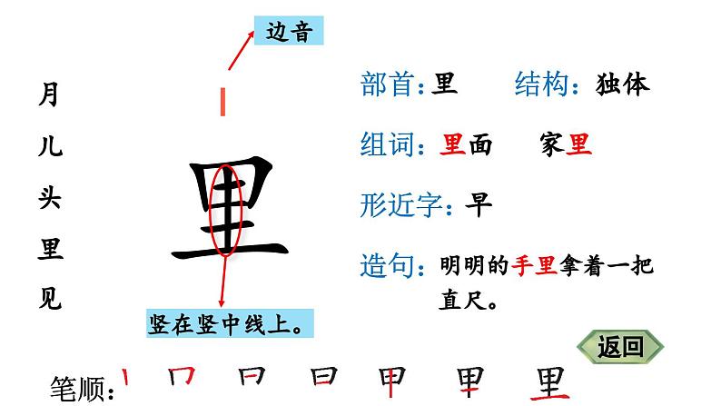 小学语文新部编版一年级上册第七单元《阅读》生字教学课件（2024秋）第6页