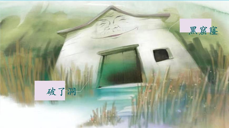 统编版语文三年级上册第12课《总也倒不了的老屋》课件第3页