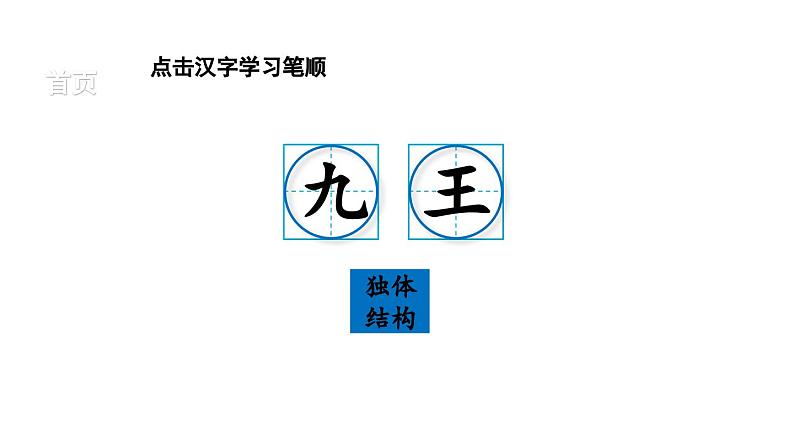 小学语文新部编版一年级上册《语文园地》生字教学课件（2024秋）第8页