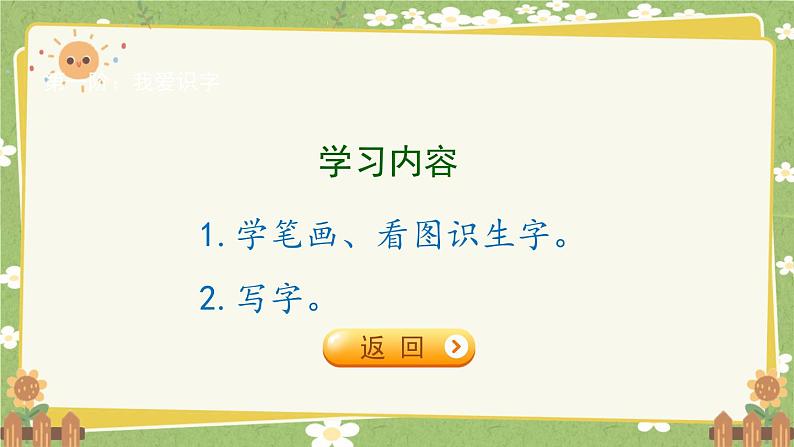 2024秋统编版语文一年级上册 识字3《口耳目手足》课件第2页