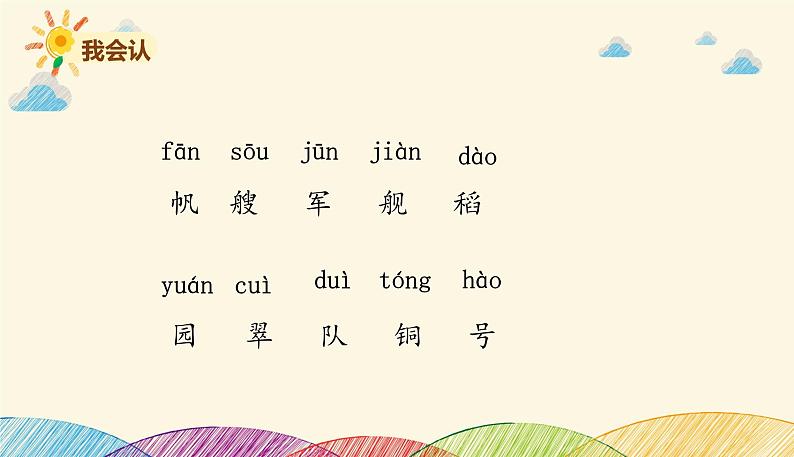 人教部编版语文(2024秋)二年级上册①场景歌课件第4页