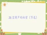 统编版语文四年级下册 26 宝葫芦的秘密（节选）课件