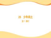 统编版六年级语文上册第25课《少年闰土》第一课时课件