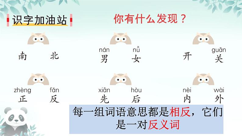 统编版一年级语文上册语文园地五课件第2页