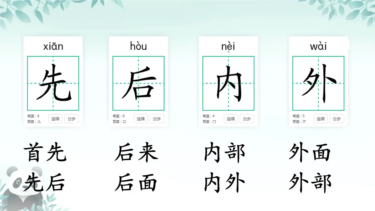统编版一年级语文上册语文园地五课件第8页