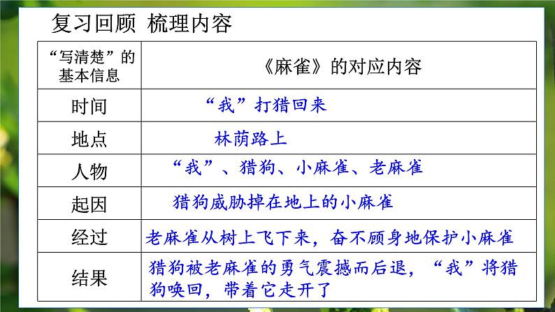 统编版语文四年级上册定16课《麻雀》教学课件第4页