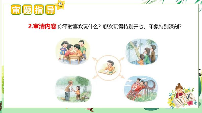 （统编版）小学语文三年级上册单元作文能力提升课件第八单元 习作：那次玩得真高兴第4页