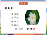 人教部编版语文三年级下册 第三课《荷花》第一课时 课件+教案+分层练习+学习任务单